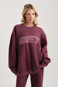 MIDWEIGHT SWEATS STAPLE SET CREWNECK - ROSEBUD