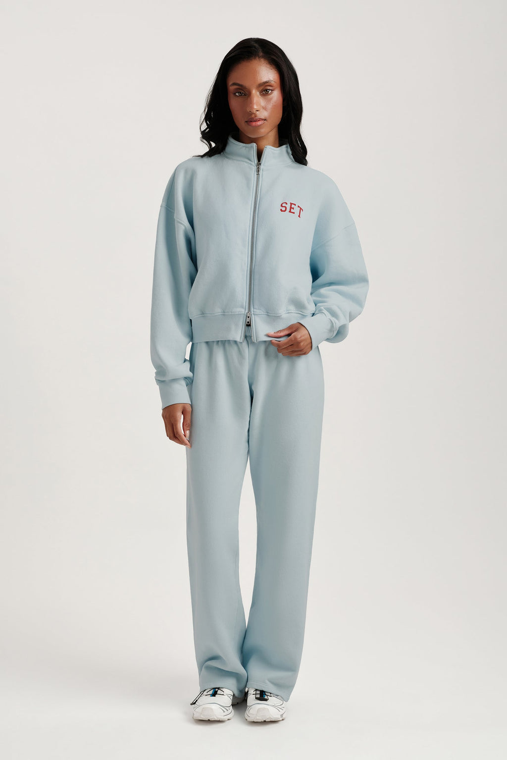 MIDWEIGHT SWEATS STAPLE SET FUNNEL ZIP - VERSE