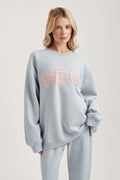 MIDWEIGHT SWEATS STAPLE SET CREWNECK - BLUSH