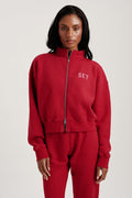 MIDWEIGHT SWEATS STAPLE SET FUNNEL ZIP - SONNET