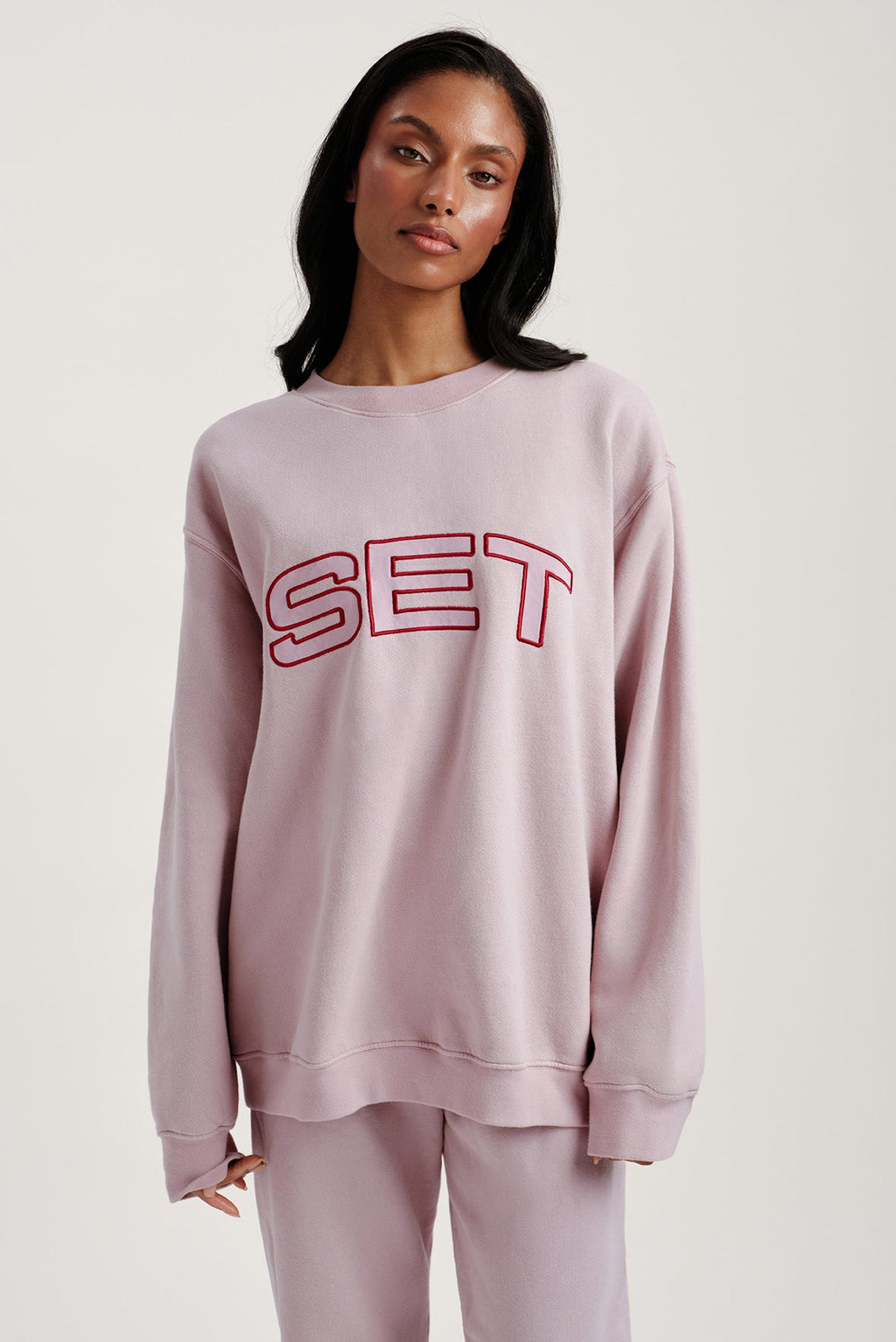 MIDWEIGHT SWEATS STAPLE SET CREWNECK - SONNET