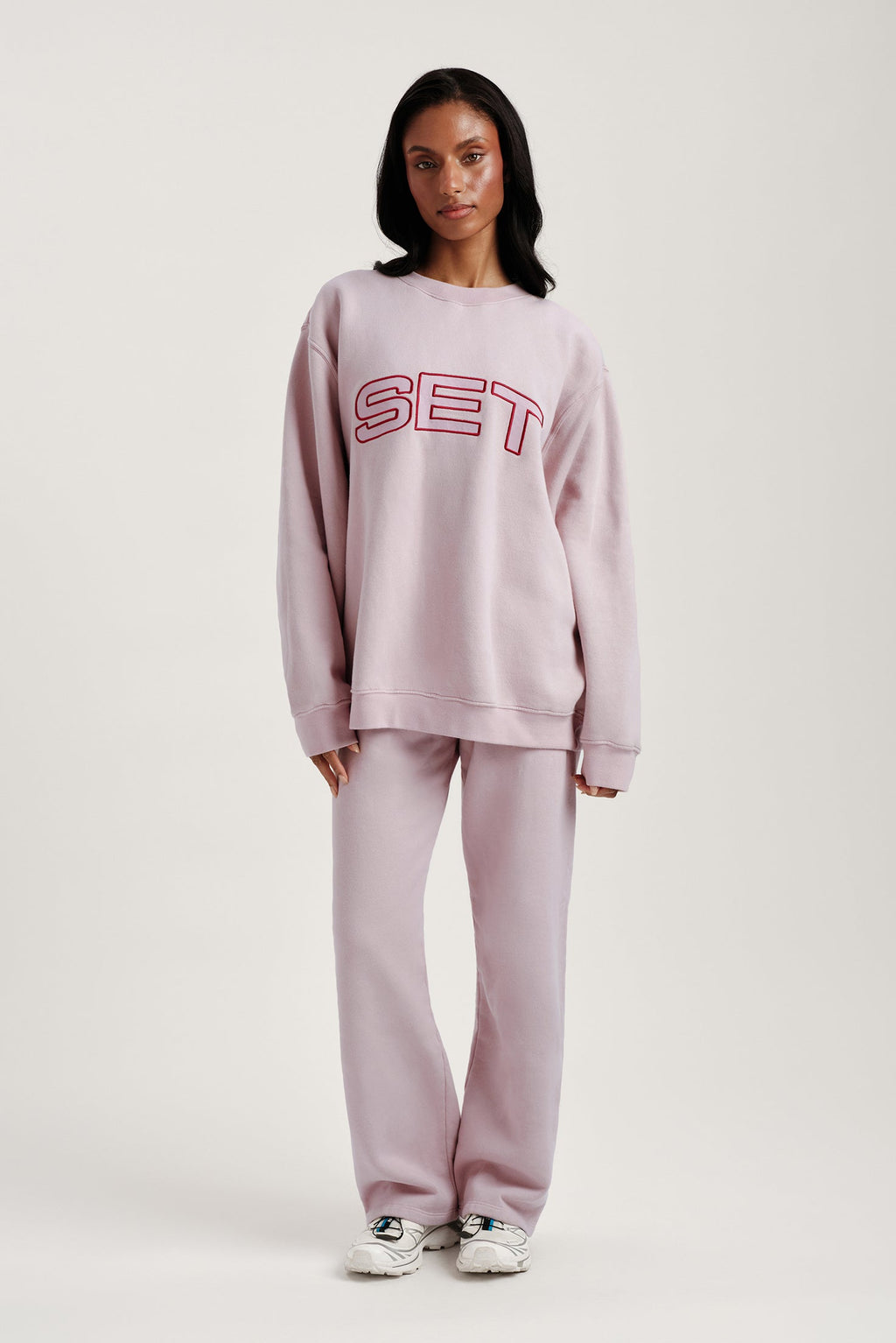MIDWEIGHT SWEATS STAPLE SET CREWNECK - SONNET