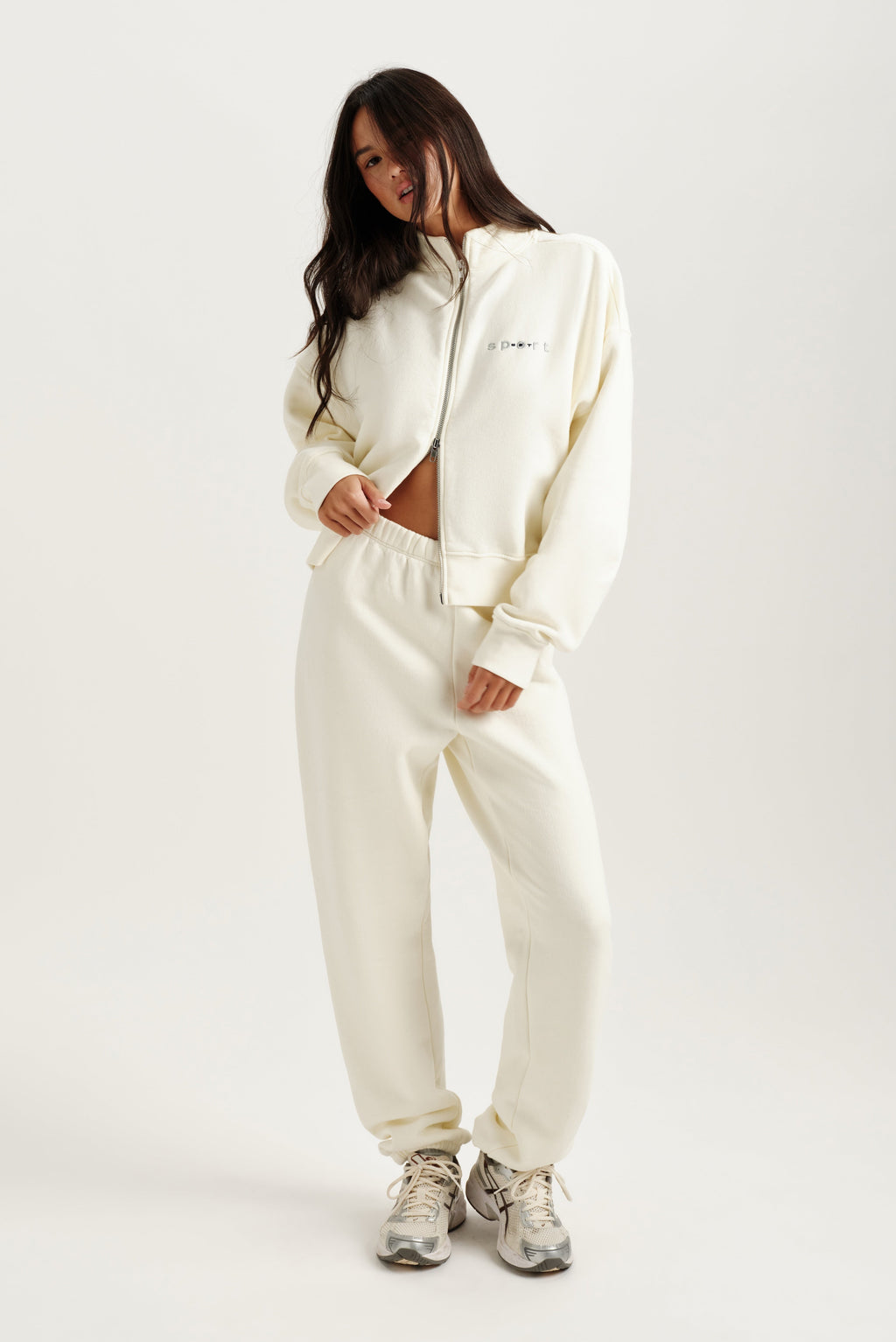 MIDWEIGHT SWEATS STAPLE OLD SCHOOL SWEATPANTS - HAVEN