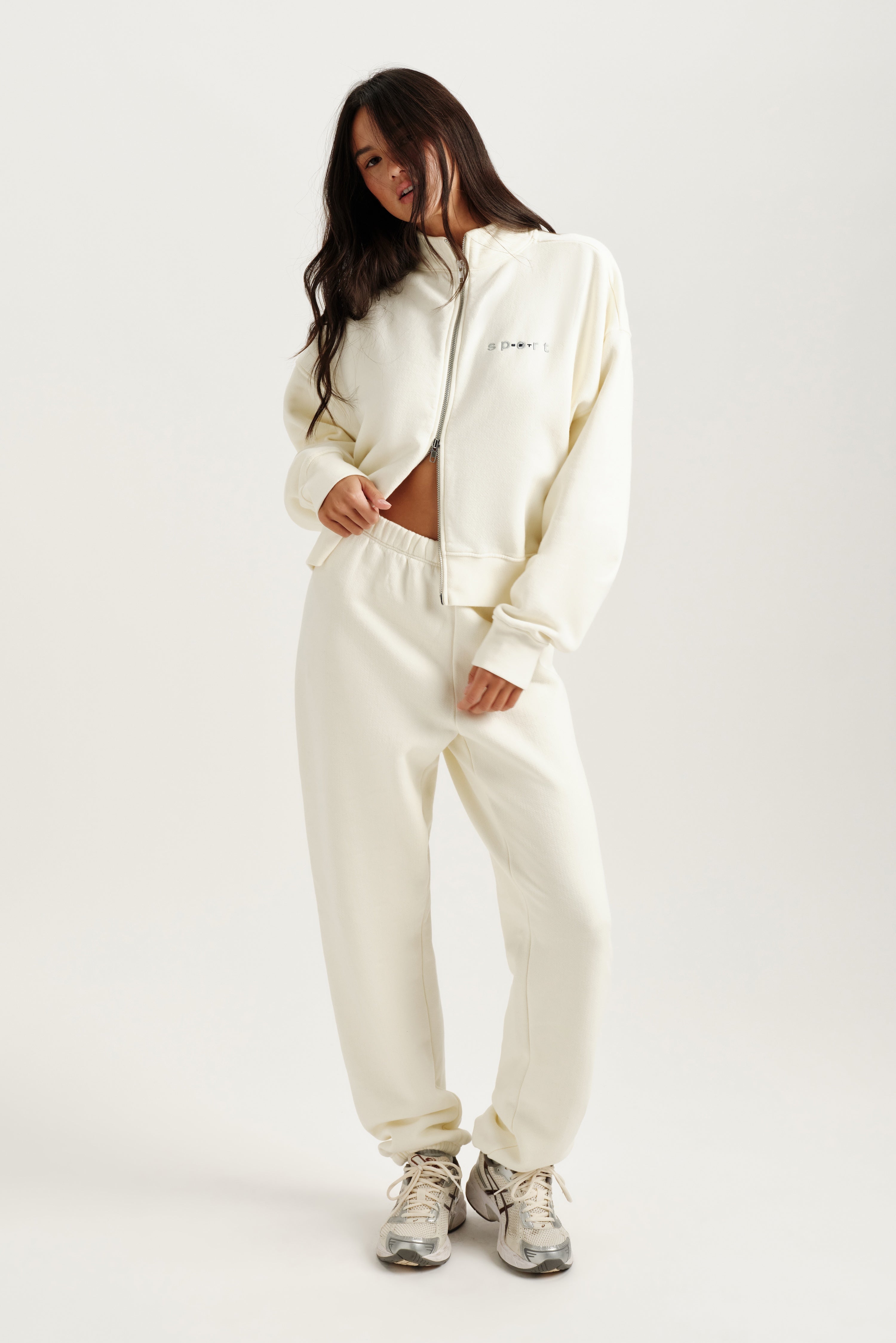 MIDWEIGHT SWEATS STAPLE OLD SCHOOL SWEATPANTS - HAVEN