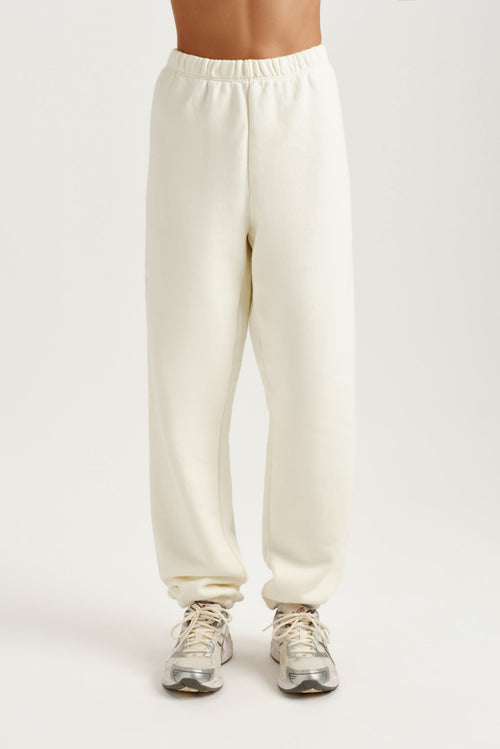MIDWEIGHT SWEATS STAPLE OLD SCHOOL SWEATPANTS - HAVEN