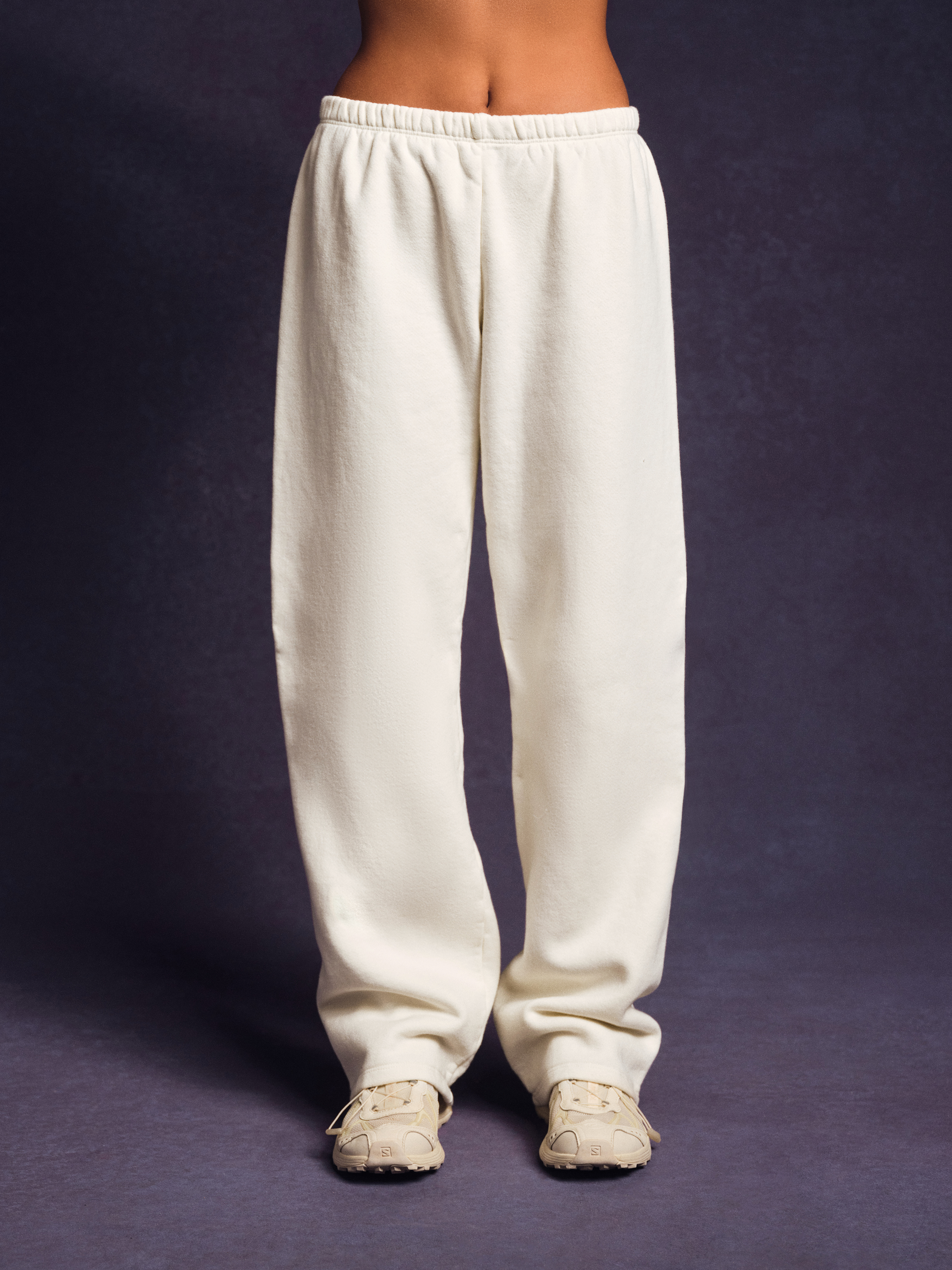 MIDWEIGHT SWEATS STAPLE STRAIGHT LEG SWEATPANTS - ICING