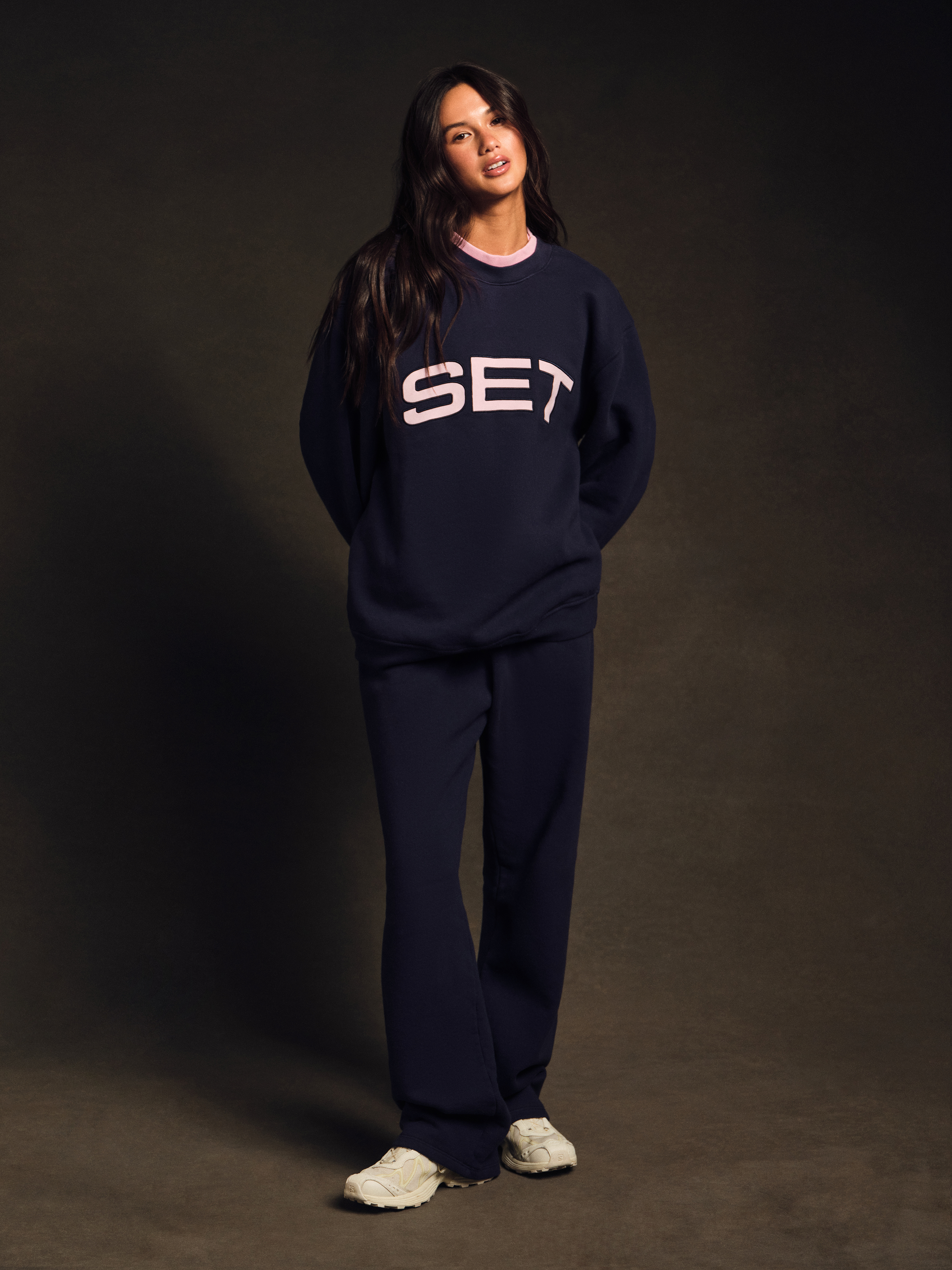 MIDWEIGHT SWEATS STAPLE STRAIGHT LEG SWEATPANTS - CONFETTI