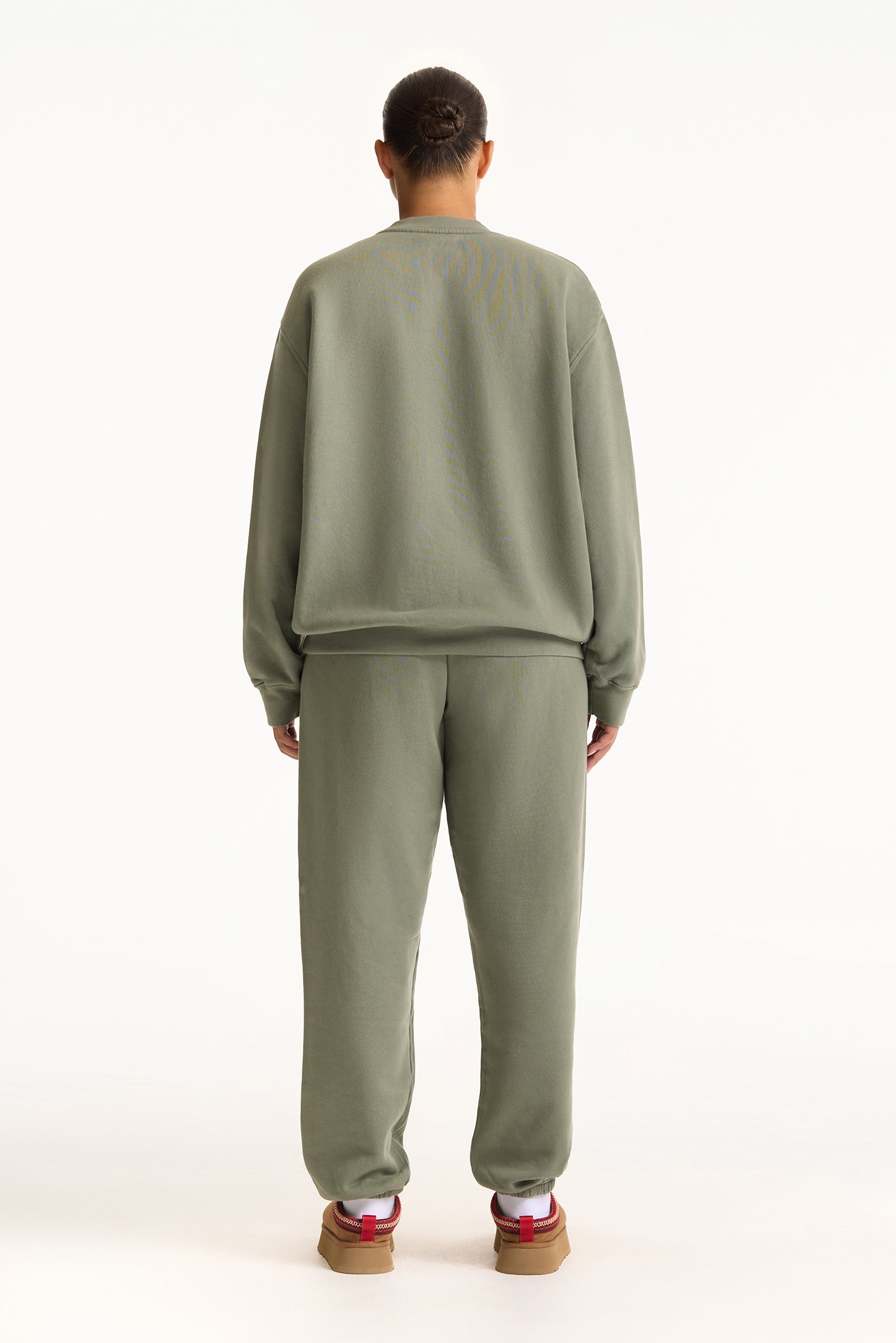 MIDWEIGHT SWEATS STAPLE OLD SCHOOL SWEATPANTS - KELP